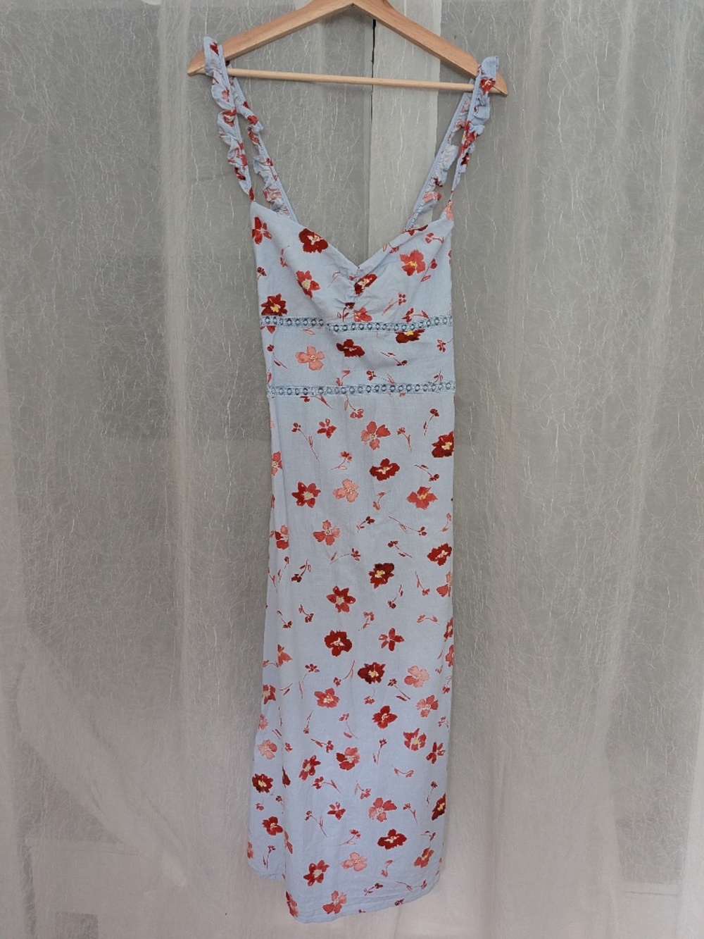 Zara Floral Midi Dress